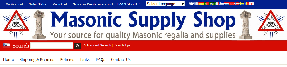 MASONIC RING STORE